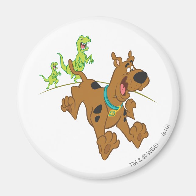 Scooby-Doo Dinosaur Escape Magnet (Vorne)