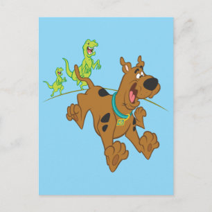 Scooby-Doo Dinosaur Escape Postkarte