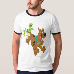 Scooby-Doo Dinosaurier-Entweichen T-Shirt
