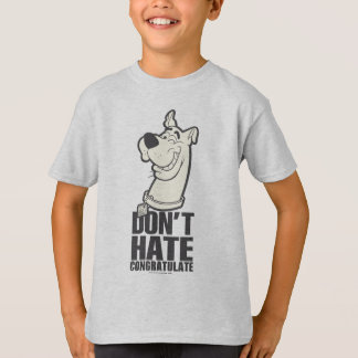 Scooby-Doo "Don't Hate, Congratuliere" Grafik T-Shirt