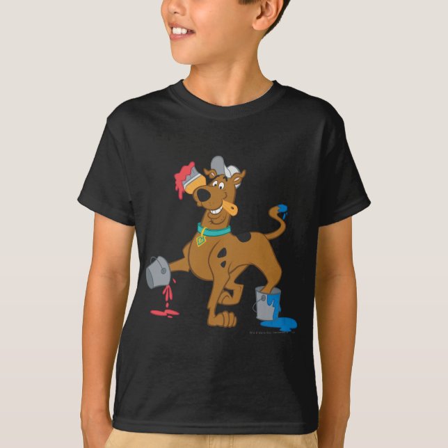 Scooby-Doo Farben T-Shirt (Vorderseite)