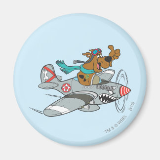 Scooby-Doo Flying-Flugzeug Magnet