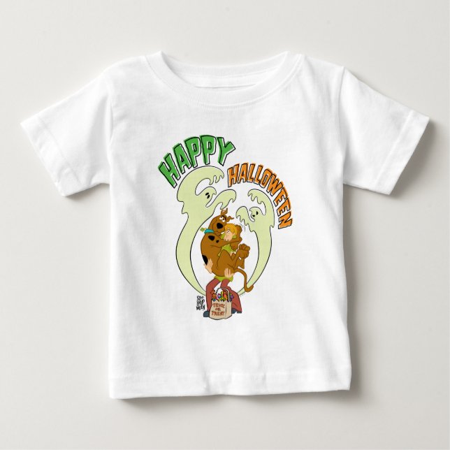 Scooby-Doo | Frohe Halloween Baby T-shirt (Vorderseite)