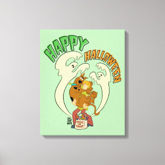 Scooby-Doo | Frohe Halloween Leinwanddruck