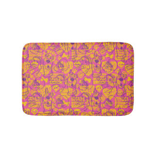 Scooby-Doo | Funky Blume Pattern Badematte