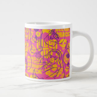 Scooby-Doo | Funky Blume Pattern Jumbo-Tasse