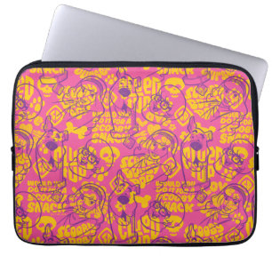 Scooby-Doo   Funky Blume Pattern Laptopschutzhülle