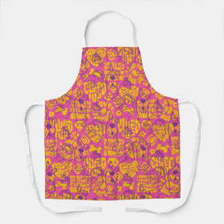 Scooby-Doo | Funky Blume Pattern Schürze