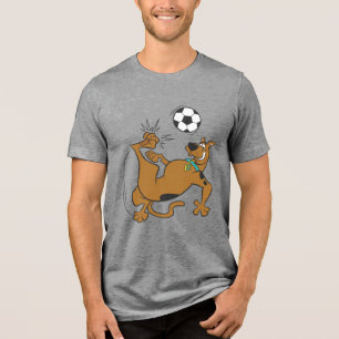 Scooby-Doo Fußball-Overhead Kick Tri-Blend Shirt