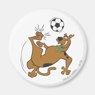 Scooby-Doo Fußball-Rückzieher Magnet