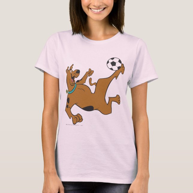Scooby-Doo Fußball spielen T-Shirt (Vorderseite)