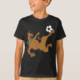 Scooby-Doo Fußball spielen Tri-Blend Shirt
