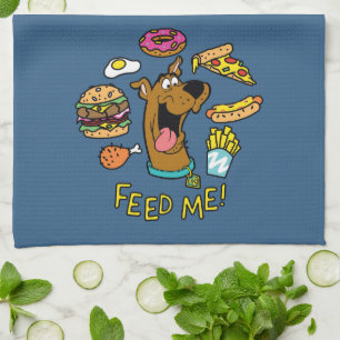 Scooby-Doo Füttere mich! Geschirrtuch