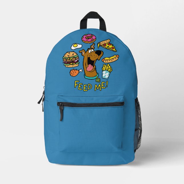 Scooby-Doo Fütterte mich! Bedruckter Rucksack (Vorderseite)