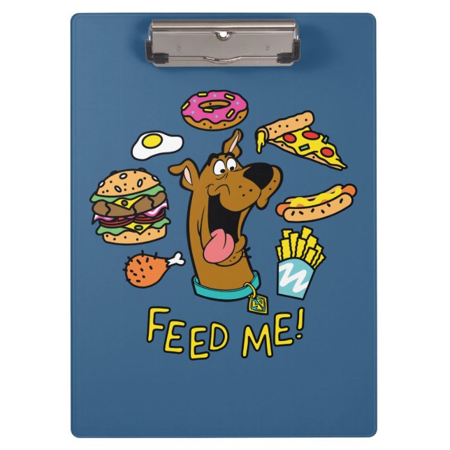 Scooby-Doo Fütterte mich! Klemmbrett (Vorderseite)