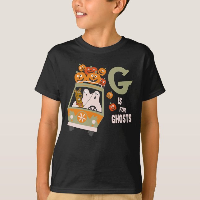 Scooby-Doo | G ist für Geister T-Shirt (Vorderseite)