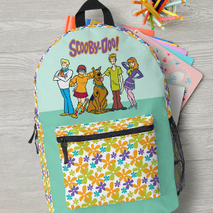 Scooby-Doo Ganze Gang 14 Mystery Inc. Bedruckter Rucksack