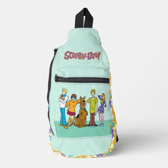 Scooby-Doo | Ganze Gang 14 Mystery Inc. Crossbody Bag (Vorderseite)