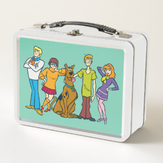 Scooby-Doo | Ganze Gang 14 Mystery Inc. Metall Brotdose