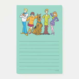 Scooby-Doo   Ganze Gang 14 Mystery Inc. Post-it Klebezettel