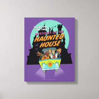 Scooby-Doo "Geheimnisse des Spuk Hauses " Leinwanddruck