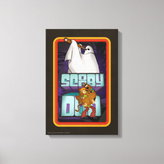 Scooby-Doo | Geist-Suchen Shaggy u. Scooby Leinwanddruck