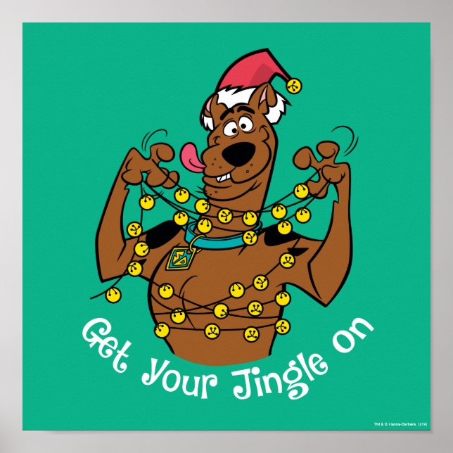 Scooby-Doo "Get Your Jingle On" Poster (Vorne)