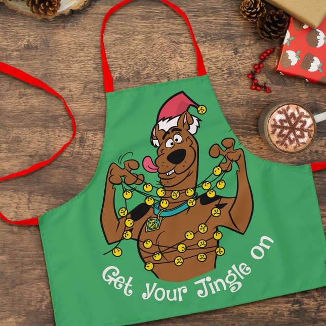 Scooby-Doo "Get Your Jingle On" Schürze (Apron on table)
