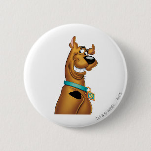 Scooby-Doo Grinsen Button