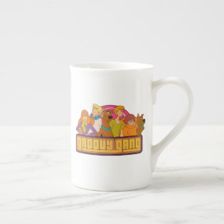 Scooby-Doo | "Groovy Gang" Retro Cartoon Graphic Prozellantasse