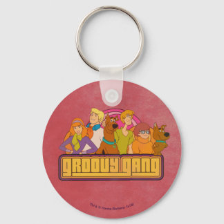 Scooby-Doo | "Groovy Gang" Retro Cartoon Graphic Schlüsselanhänger