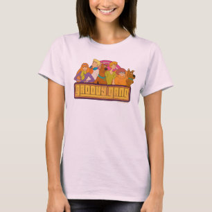 Scooby-Doo   "Groovy Gang" Retro Cartoon Graphic T-Shirt