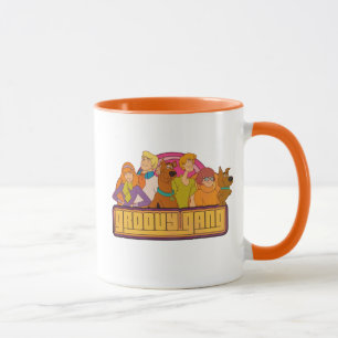 Scooby-Doo   "Groovy Gang" Retro Cartoon Graphic Tasse