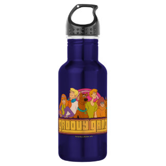 Scooby-Doo | "Groovy Gang" Retro Cartoon Graphic Trinkflasche