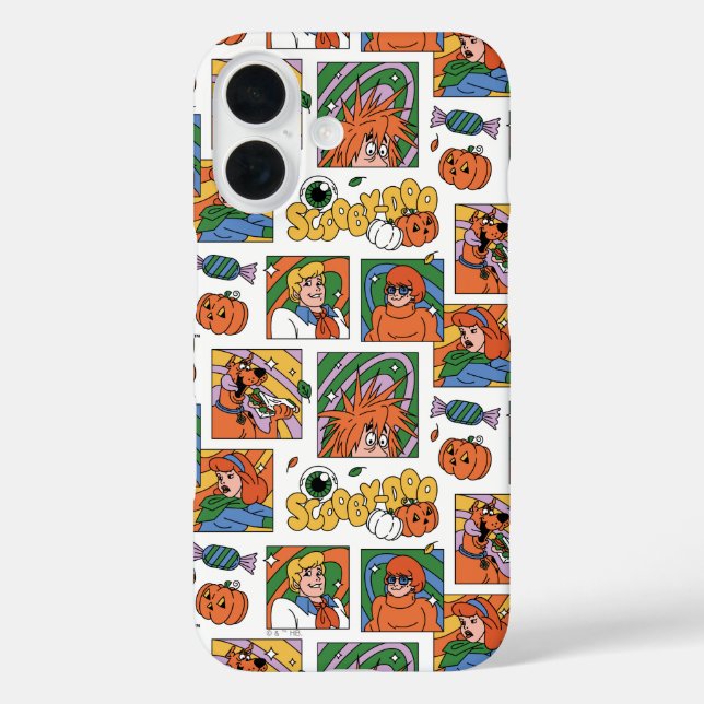 Scooby-Doo Halloween-Fotos Muster Case-Mate iPhone Hülle (Rückseite)