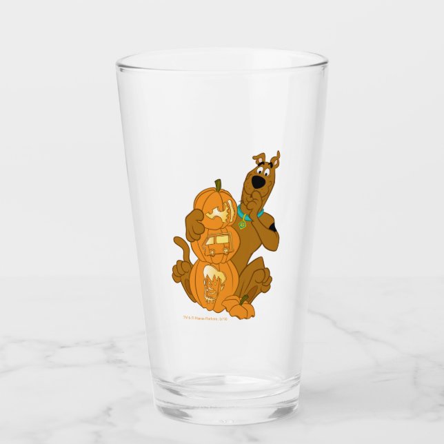 Scooby-Doo | Halloween Jack-O-Lantern Glas (Vorderseite)