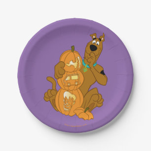 Scooby-Doo   Halloween Jack-O-Lantern Pappteller