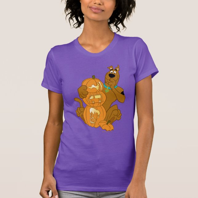 Scooby-Doo | Halloween Jack-O-Lantern T-Shirt (Vorderseite)