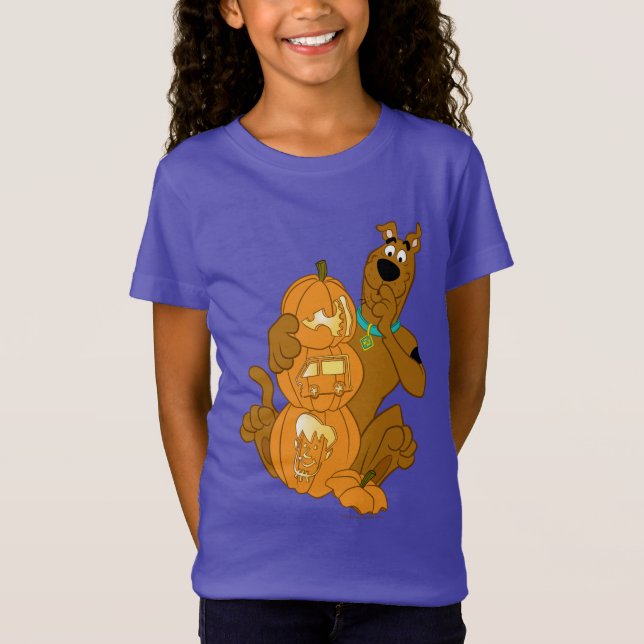 Scooby-Doo | Halloween Jack-O-Lantern T-Shirt (Vorderseite)