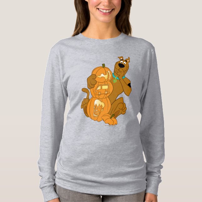 Scooby-Doo | Halloween Jack-O-Lantern T-Shirt (Vorderseite)