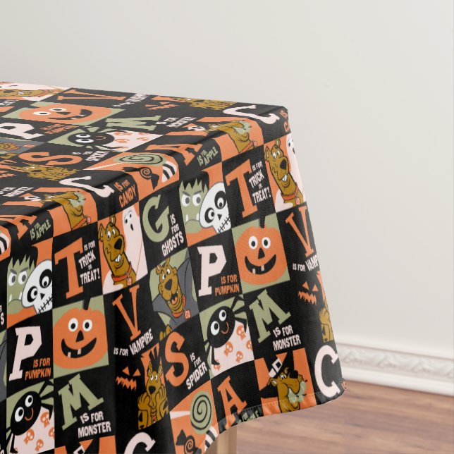 Scooby-Doo | Halloween Pattern Tischdecke (Beispiel)