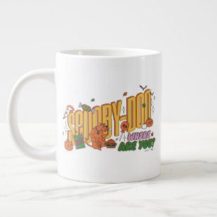 Scooby-Doo Halloween-Snack-Logo Jumbo-Tasse