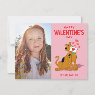 Scooby-Doo - hält Valentinstag Mitteilungskarte