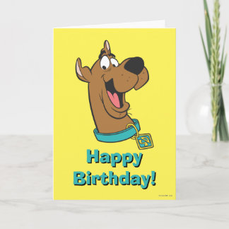 Scooby-Doo Happy Face Karte