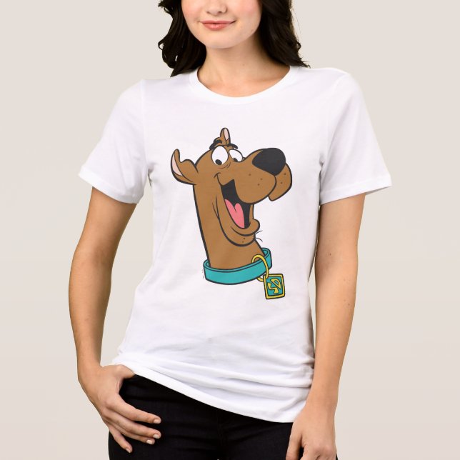 Scooby-Doo Happy Face Tri-Blend Shirt (Vorderseite)
