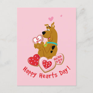 Scooby-Doo - Happy Hearts Day Feiertagspostkarte