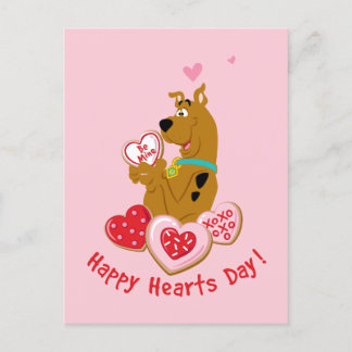 Scooby-Doo - Happy Hearts Day Feiertagspostkarte