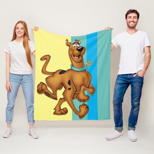 Scooby-Doo Happy Walk Fleecedecke (Beispiel)