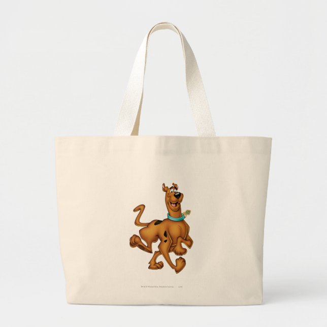 Scooby-Doo Happy Walk Jumbo Stoffbeutel (Vorne)