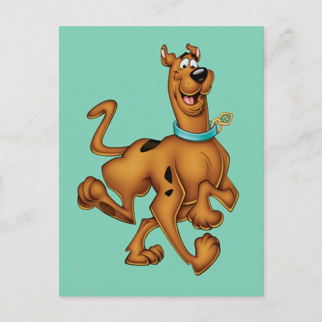 Scooby-Doo Happy Walk Postkarte (Vorderseite)